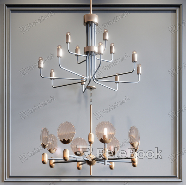 Light Luxury Chandelier model