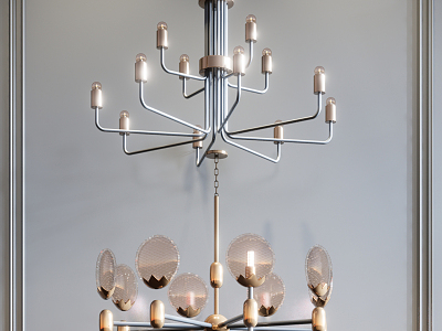 Light Luxury Chandelier model