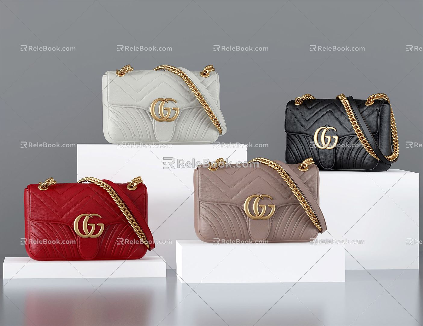 Modern Bag Handbag Crossbody Bag Bag Leather Bag 3d model