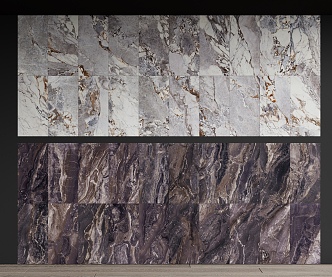 Modern Marble Wall Tile Floor Tile Rock Slab Parquet Wall 3d model