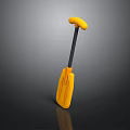 Yellow Manual Mixing Tool With Black Rod Plastic Blades And Yellow Grip For Home Use