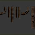 Tracks Cartoon Tracks Animation Tracks Railways Realistic Railways 3d model