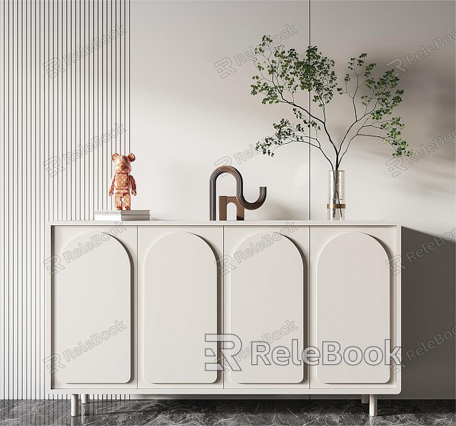 Modern Sideboard Cream Sideboard model