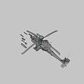 Israeli Air Force Helicopter 3d model