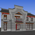Chinese Inn 3d model