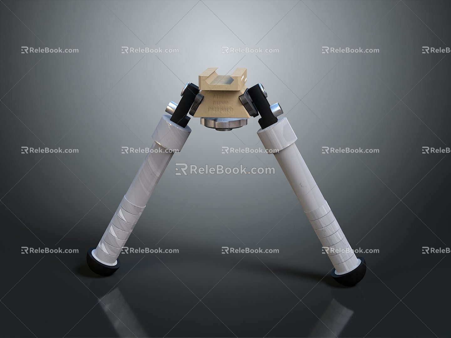 Rescue Tripod Sniper Rifle Fixing Frame Tripod Rescue Rope Rescue Rope Rescue Pulley 3d model