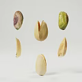 pistachio nut nameless 3d model