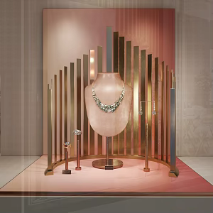 Jewelry Store Window 3d model