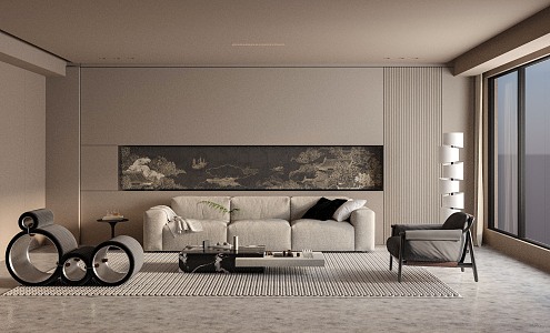 Living room 3d model