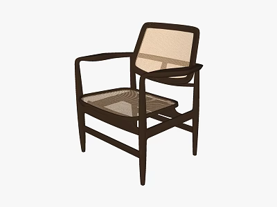 Modern Dining Chair Homestay Leisure Chair 3d model Modern Dining Chair Homestay Leisure Chair 3d model