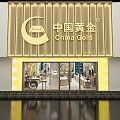 Jewelry Store Fashion China Gold Jewelry 3d model