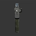 Green Military Style Assault Rifle Modern Design With Detachable Magazine And Tactical Barrel