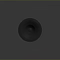 Premium Audio Speaker Component Showcasing Black Diaphragm And Silver Frame Design Details
