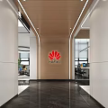 Modern Office Huawei Office Public Office Open Office 3d model
