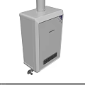 White Wall Mounted Gas Water Heaters For Home Appliance Setup