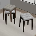 Modern Stool 3d model