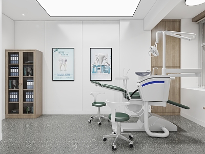 Dental consulting room 3d model