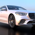 Black And White Luxury Cars With Modern Design And Brown Leather Interior