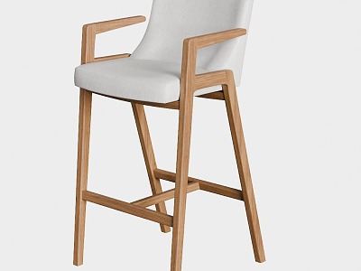 Banqueta Arns Bar Chair 3d model