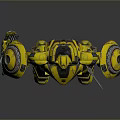 Bumblebee Transformers Robot Sci-Fi Robot Characters 3d model