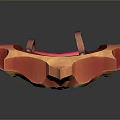 Medieval Shield Ancient Shield Defensive Weapon Ancient Shield Iron Shield Protective Shield Wooden Shield 3d model