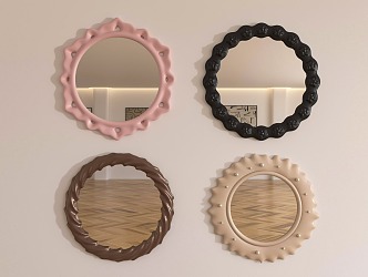 American Mirror Combination 3d model