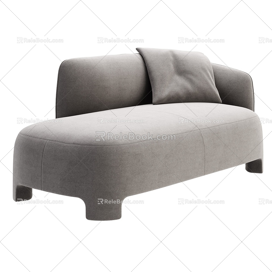 Modern Multiplayer Sofa 3d model