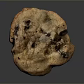Soft and Chewy Chocolate Chip Cookie Loaded with Chocolate Chunks and Golden Brown Surface