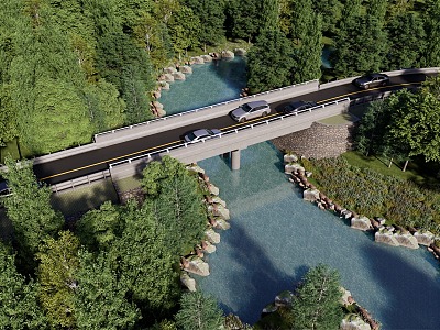 highway bridge model