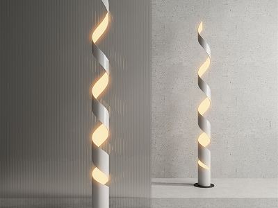 Modern floor lamp model