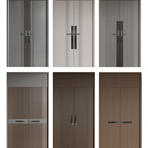 Double Door Double Door Office Door Villa Door Security Door Entry Door 3d model