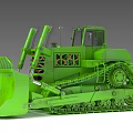 Bulldozer engineering vehicle mining vehicle Transformers 3d model