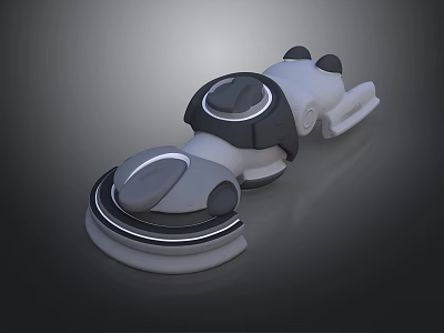 Modular Space Robot Probe Design For Advanced Cosmic Exploration Missions 3d model