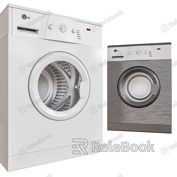 Modern washing machine model