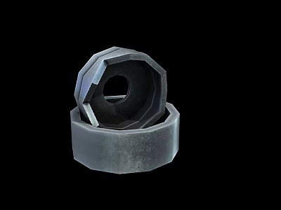 High Strength Metal Hex Nuts Hardware Tools For Industrial Fastening Applications 3d model