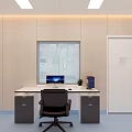 Modern Operating Room Interior Featuring Medical Equipment Surgical Table White Walls And Ceiling Lights