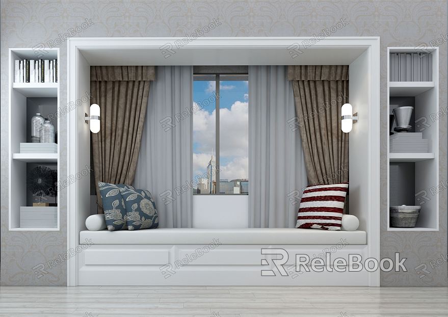 Modern Bay Window Simple Bay Window model