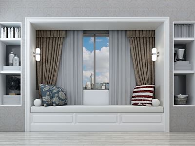 Modern Bay Window Simple Bay Window model