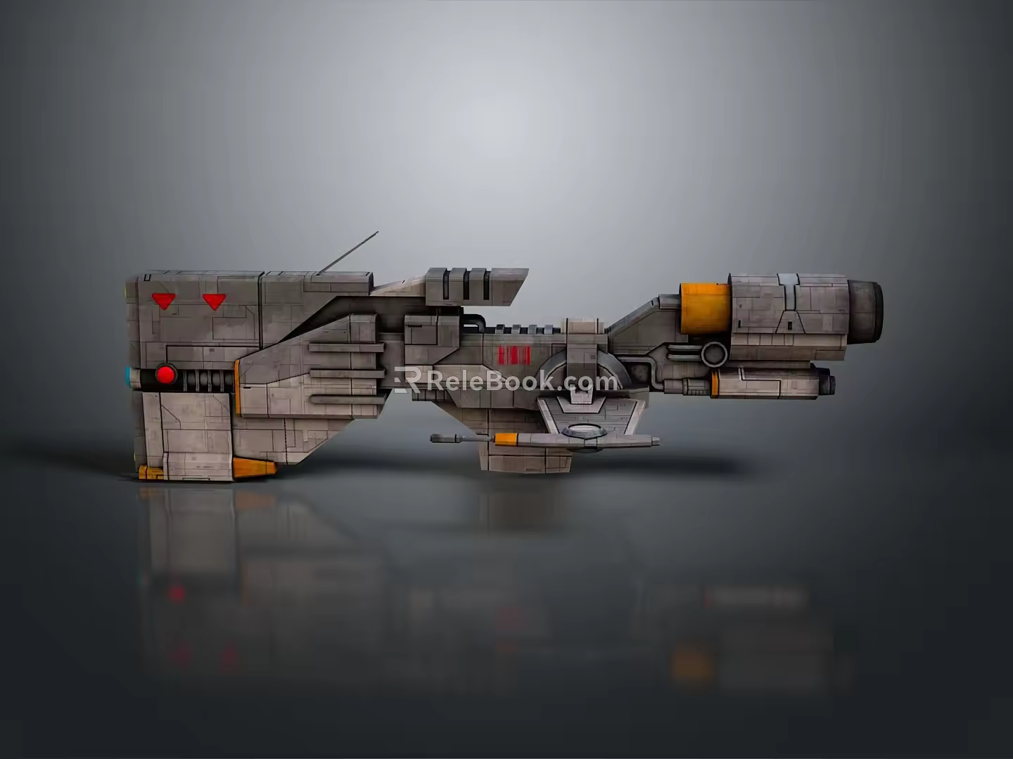 Science Fiction Firearms Next Generation Firearms Science Fiction Game Gun Game Firearms Game Gun Concept Gun Laser Gun 3d model