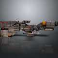 Science Fiction Firearms Next Generation Firearms Science Fiction Game Gun Game Firearms Game Gun Concept Gun Laser Gun 3d model