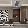 Modern Minimalist Luxury Open Plan Living And Dining Room Interior Design With Exquisite Furnishings