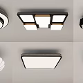 modern ceiling lamp 3d model