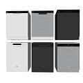 Midea Dishwashers In Silver Black Gray Colors For Modern Kitchen Appliances