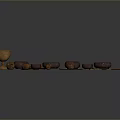 Household Items Including Plates Bowls Cups And Containers With Various Shapes Materials And Textures