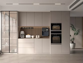 Modern Wine Cabinet Dining Cabinet Cabinet Sideboard Cabinet 3d model