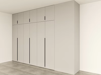 Modern wardrobe 3d model
