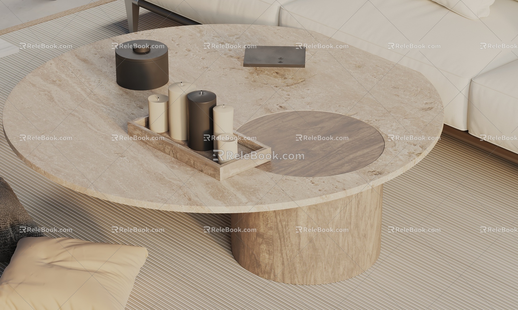 Coffee table 3d model