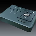 Professional Audio Player With Black Design Multiple Buttons And Digital