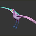 Modern Crane Ibis 3d model