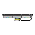 High Performance PC Water Cooler With Triple RGB LED Fans And Yellow Heatsink
